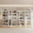 White Book Cabinet Storage Bookcase, 5-Tier Modern Bookshelves With 3 Large Drawer And Glass Door