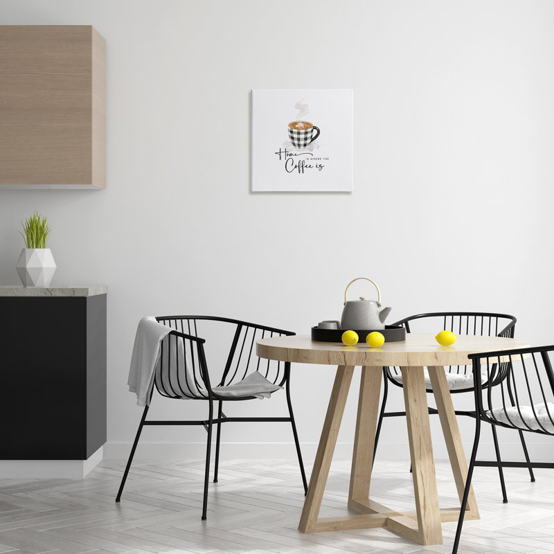 «Where The Coffee Is», art mural par Joy Hall, H 17 po x l 17 po