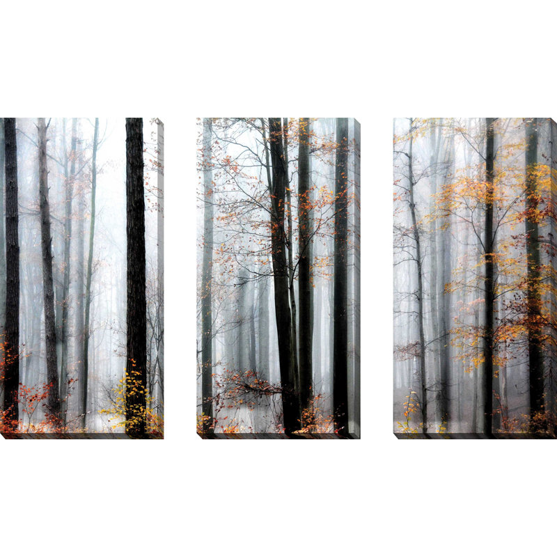 " Daylight Enraptured " 3 - Pieces Painting Print