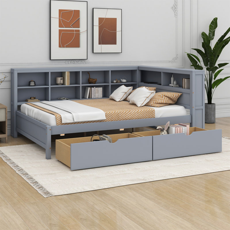 Azziah Daybed Bed, Gray