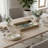 Rectangular Mirrored Wood Tray, Decorative Mediterranean Pattern Mirror Serving Tray