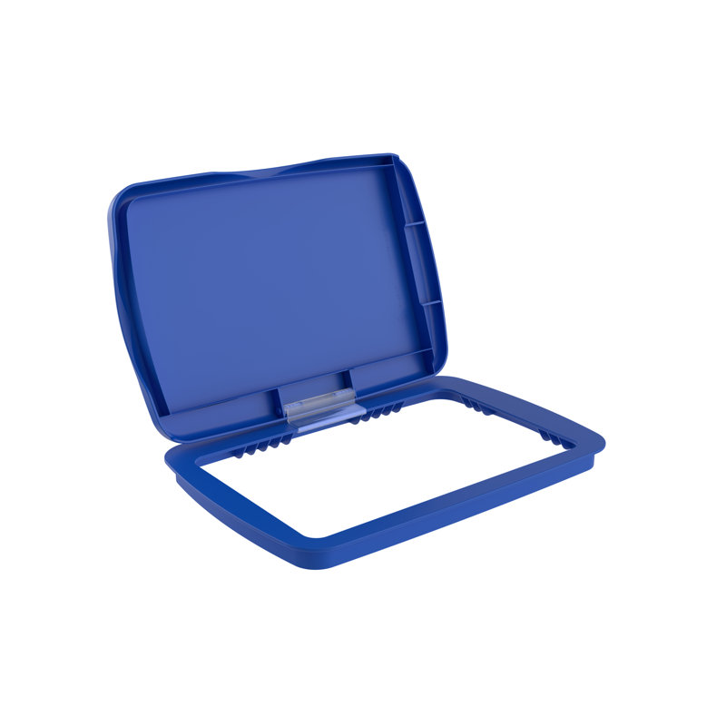 Rev-A-Shelf 32 qt. Trash Can Replacement Lid, Blue (Lid Only), RV-32-LID-22-1-40, Blue, 32 qt.