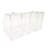 24 X 12 X 12" Acrylic Bin Plaxiglass Organizer 4 Compartments Display Bin For Candy, Cereal, Chocolate Coffee Bean Assembly Video Provided