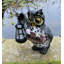 Solar Owl Garden Ornament with Lantern