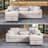 91" Upholstery Convertible Sleeper Sofa Bed with Storage Chaise, Chenille Sectional Sofa with USB Port, 2 Cup Holders on Back Cushions-672889524