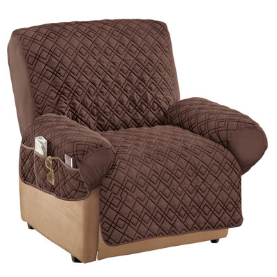 Housse pour fauteuil inclinable à coussins en T