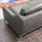 Strick & Bolton Hollebon Stainless Steel/ Leather Loveseat by Modway-2110819495