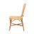 Pineapple Rattan Side Chair in Natural Brown