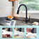 3-Function Pull Down Kitchen Faucet Spray Head Replacement with 9-Adapter Kit