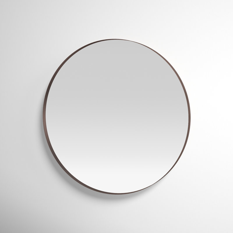 Lansing Stainless Steel Mirror, Brushed Brass