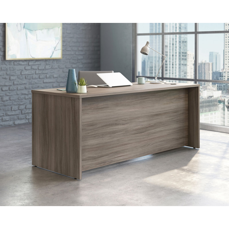Coquille de bureau Harriss / Cred / retour Ne, Orme Hudson, H 29,291 po x l 71,102 po x P 29,528 po