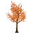 9 Foot Maple Tree, Wynn Red Maple Leaves, Warm White Led Lights-549960748