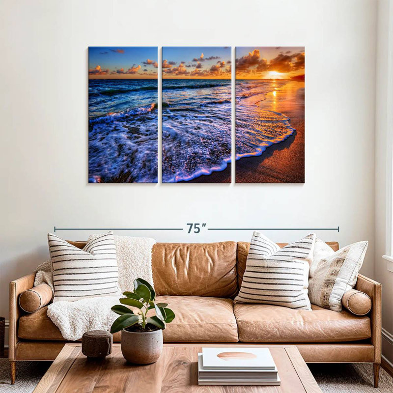 Gillard Vivid Ocean View, H 36 po x l 57 po