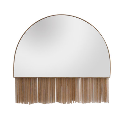Ozzy Half-circle Iron Mirror