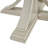 44" Round Dining Table, Solid Wood Finish Classic Design For Dining Room, Antique Cream-970835646