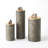 Quarry Jar-Grey/Gold Leaf-Sm-119364174