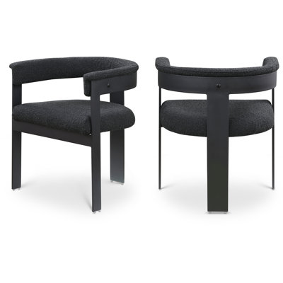 Chaise avec accoudoirs sans dossier rembourrée Romeo