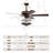 Cjay Ceiling Fan with Light Kit