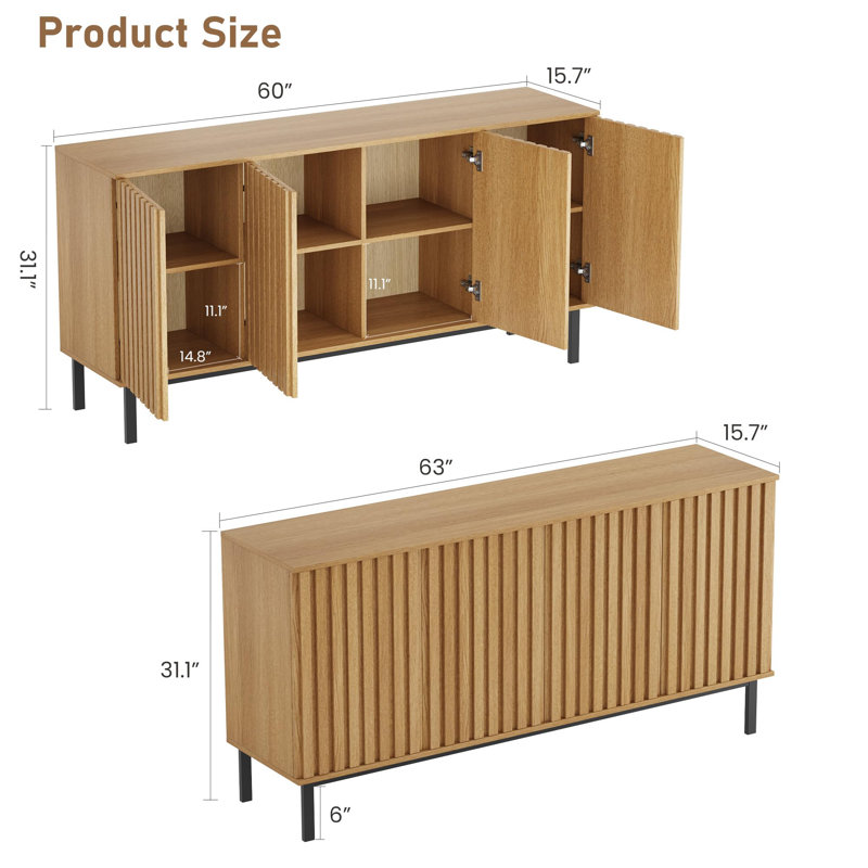 119.9cm Sideboard