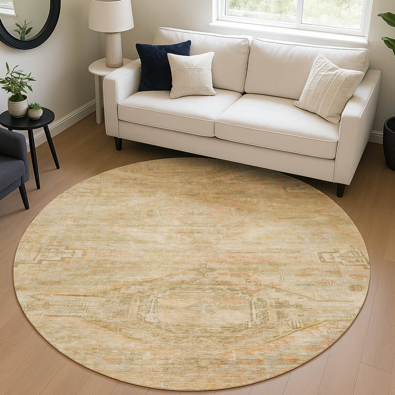 Tapis ivoire intérieur / extérieur Emalisse, 8 pi x 8 pi