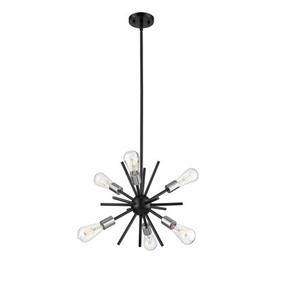 Evelise 6 - Light Sputnik Sphere Chandelier