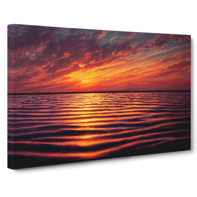 Sunset Seascape Vol.4 - Wrapped Canvas