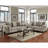 Platinum Fabric Pillowback Sofa-520414033