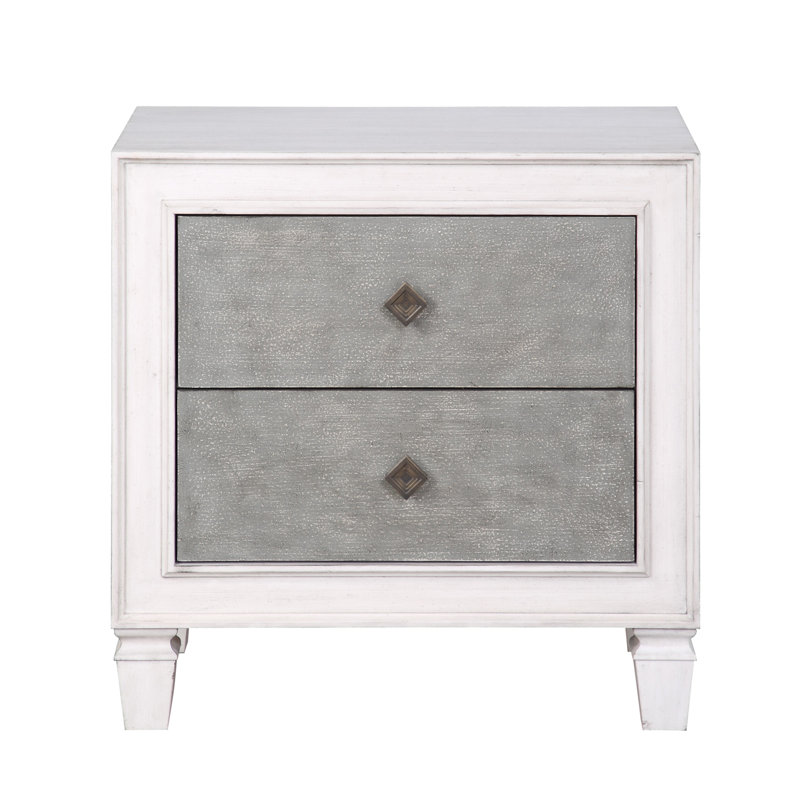 Table de chevet moderne 2 tiroirs