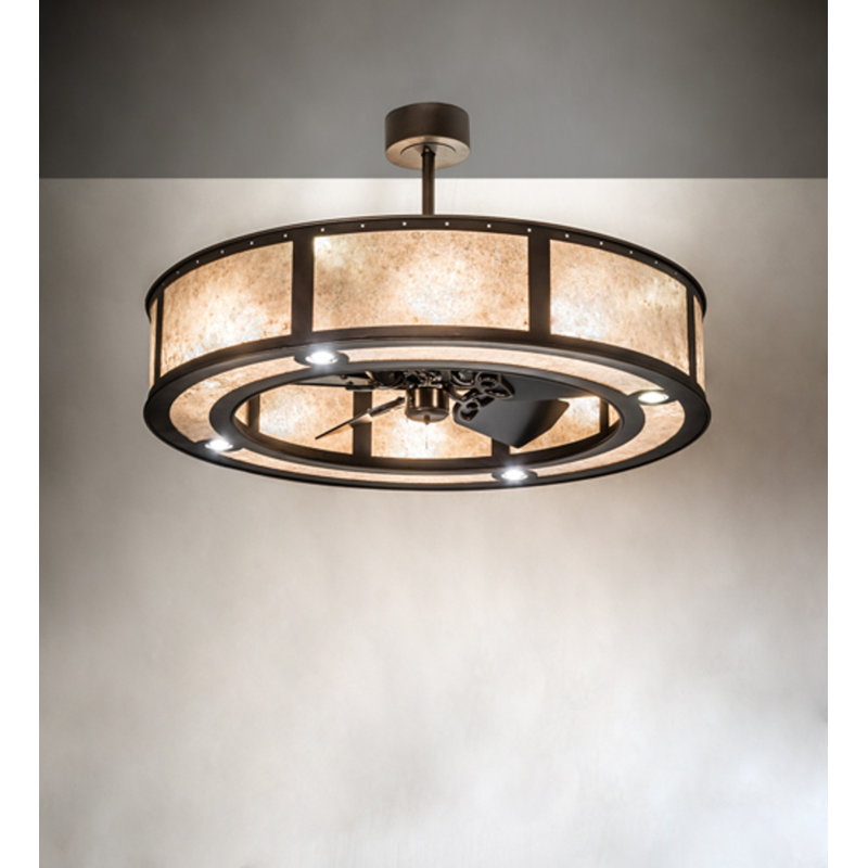 Smythe Craftsman Downrod Ceiling Fan