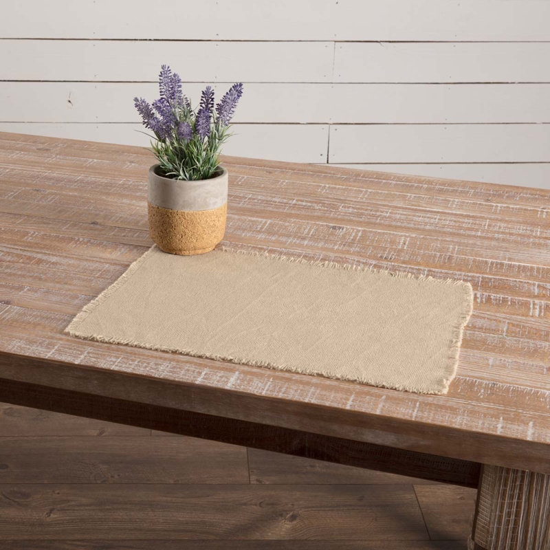 Castiglione 100% Cotton Solid Colour Rectangle Placemat