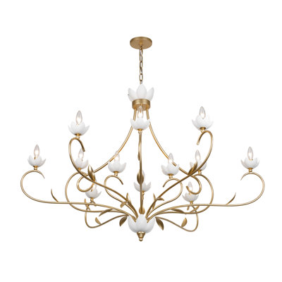 Muse 12 - Light Dimmable Novelty Chandelier