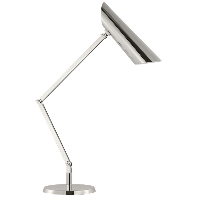 Bravo Desk Table Lamp, Hand Rubbed Antique Brass