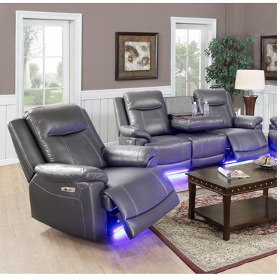Abtal 2 - Piece Faux Leather Living Room Set