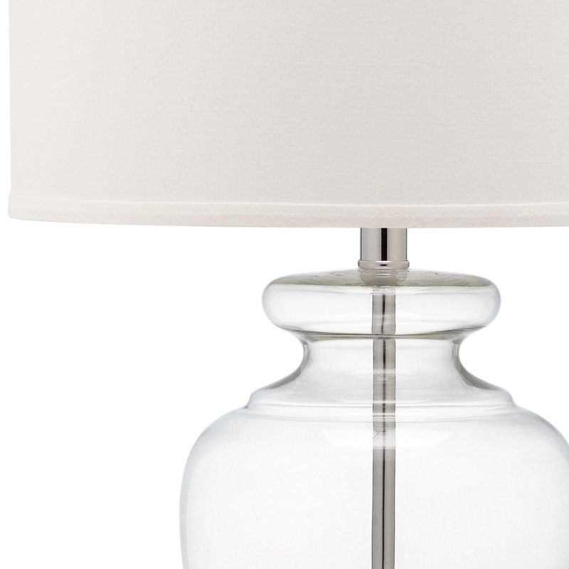 Tiverton Glass Table Lamp, Clear