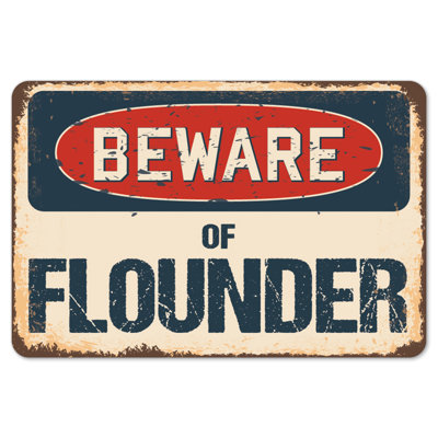 Decal-Flounder_Beware Of Flounder