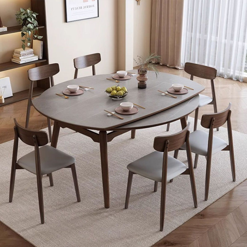 Ensemble de table de salle à manger 6 personnes Merrill, H 29,53 po x l 51,18 po x P 31,5 po