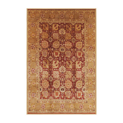 Tapis oriental beige / rouge Khat