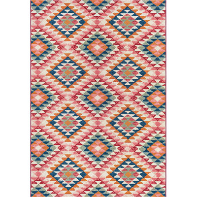 Outdoor Concord Area Rug Peach Color