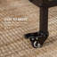 Ahniyah Metal Base Dining Table-202313560