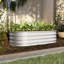 Ensemble de lit de jardin surélevé galvanisé 2 pièces 1 pi pour le jardinage extérieur-454115808