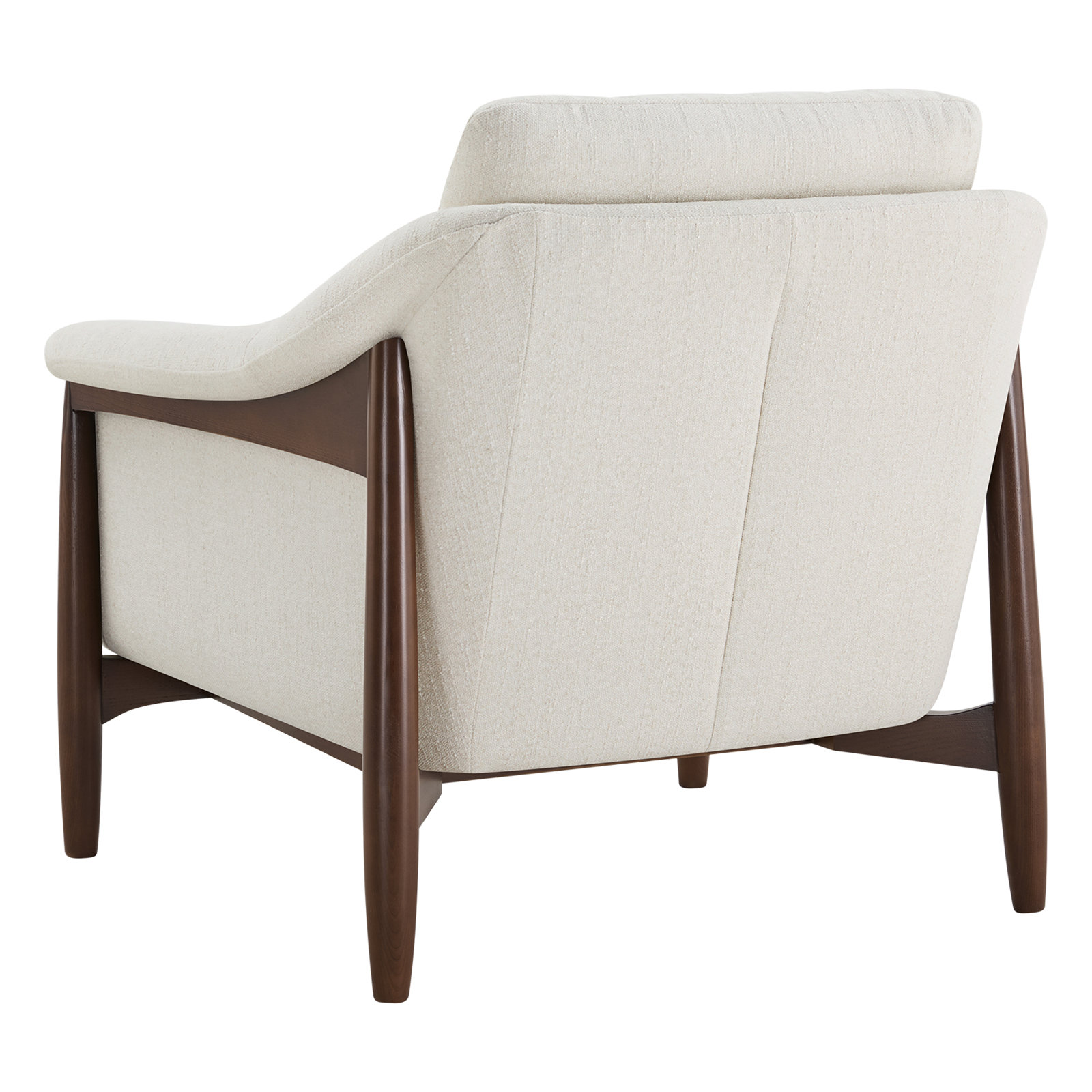 Ashford 32.7" Upholstered Armchair, White