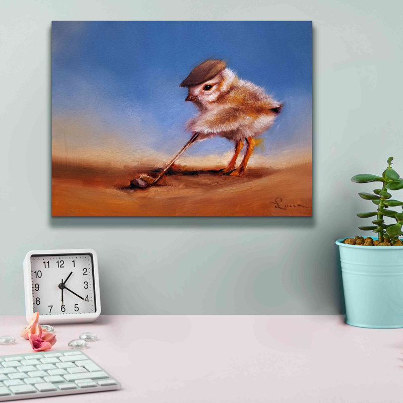 «Birdie Shot» par Lucia Heffernan, H 12 po x l 16 po x P 0,75 po