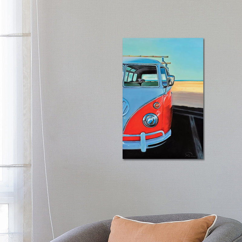 Reach The Beach by Antoine Renault - Wrapped Canvas Print, 66.04 cm H x 45.72 cm W x 3.175 cm D