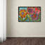 Art sur toile Berkley «Funky Flower Garden»-21180100