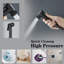 Black Thermostatic Shower System Fixture Wall Mounted Rainfall Shower Head