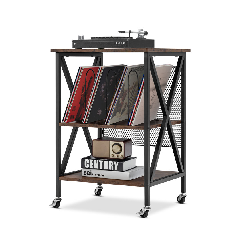Tormey 75cm H x 52cm W Utility Cart with Wheels