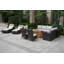 Ensemble de conversation avec coussins pour 10 personnes Brandy Wicker / Rattan-87386132-87386133