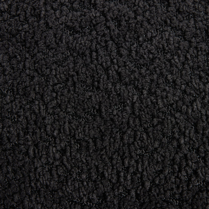 Chaise d'appoint rembourrée, Noir, noir, noir, noir