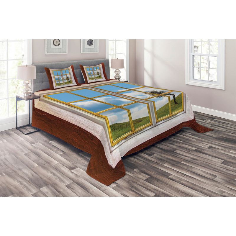 Modern & Contemporary Polyester Coverlet