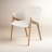 Coffey 18'' H Upholstered Walnut Armchair